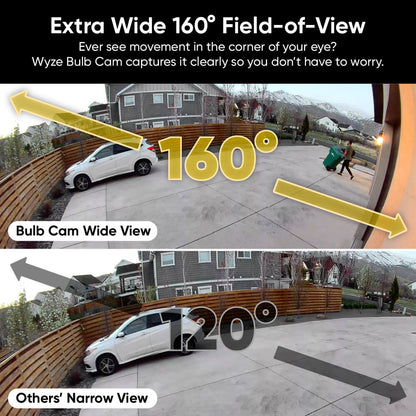 Wyze Bulb Cam + Accessory Bulbs